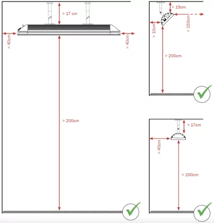Installation - Vision and Spot HEATSCOPE Heaters 11