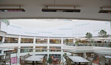 Vision Akasya Foodcourt - Infrared radiant heaters