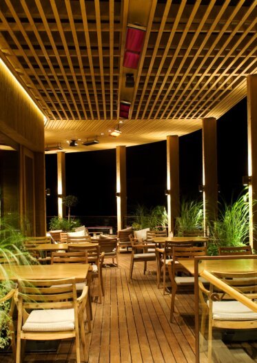 Vision - Kopie Restaurant - Infrared radiant heaters