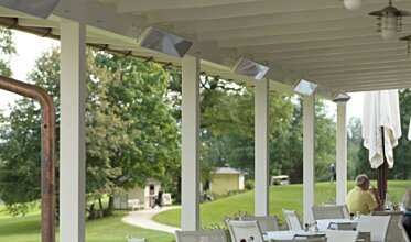 Vision - Open Restaurant - Infrared radiant heaters