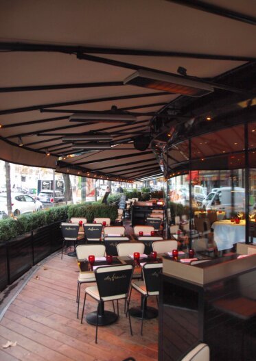 Spot - Restaurant - Infrared radiant heaters