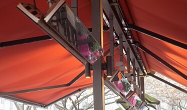 Vision - Restaurant - Infrared radiant heaters
