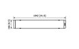 Pure+ 3000W Collection - Technical Drawing / Front by Heatscope Heaters