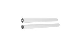 300mm Extension Rods White Accessorie - Studio Image by Heatscope Heaters