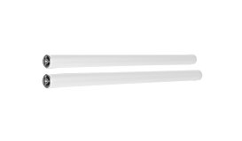 500mm Extension Rods White Accessorie - Studio Image by Heatscope Heaters
