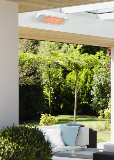 Private Residence - Infrared radiant heaters