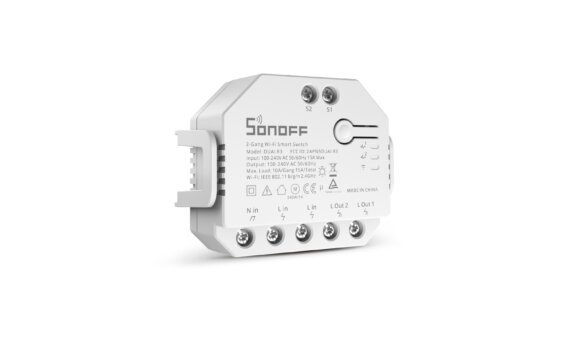 Dual WiFi Smart Switch Accessorie - White by Heatscope Heaters
