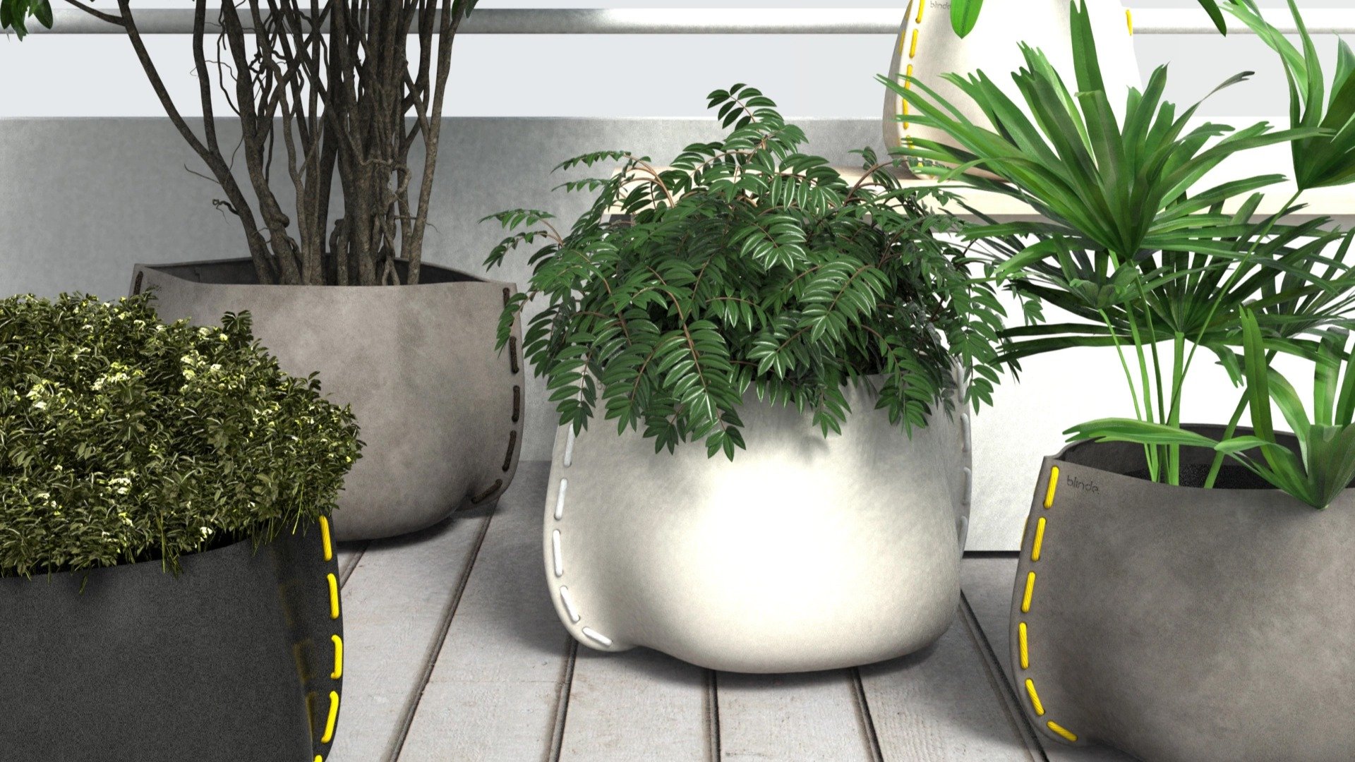 The front porch/garden trend